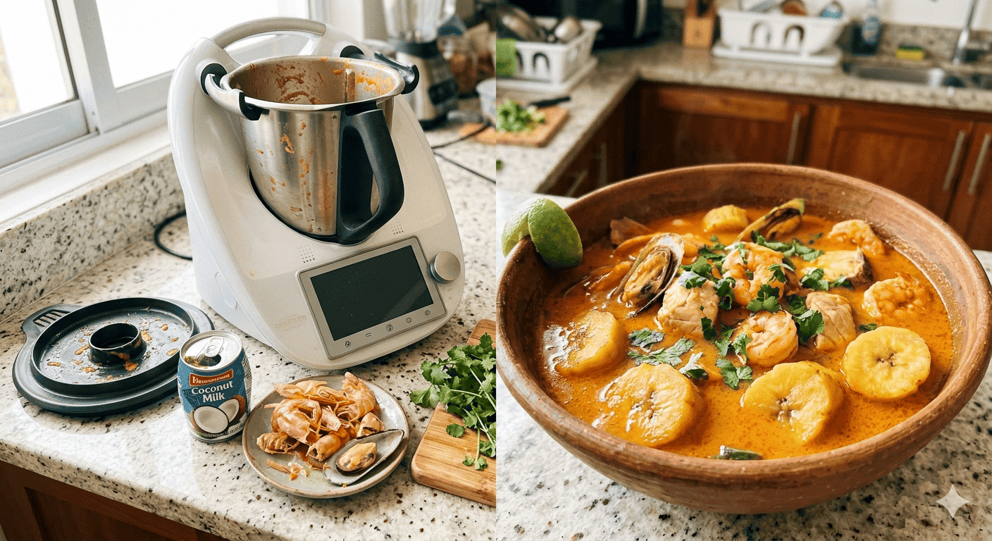 Sopa de Mariscos Colombiana Keto